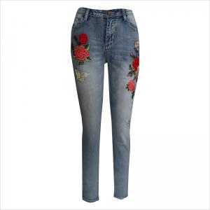 women embroidery jeans WS1382 $8-$9